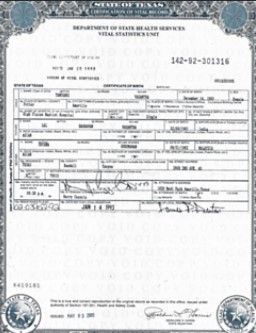 Sample certificate of incorporation